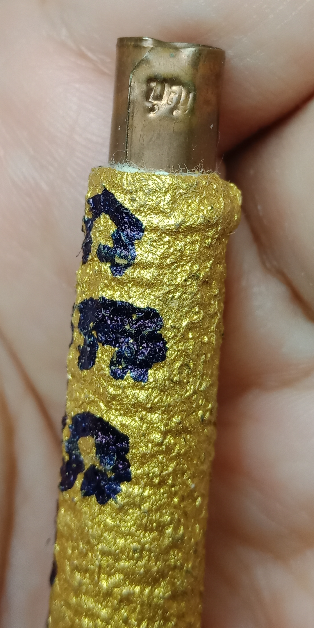 ตะกรุดช้างประสมโขลง หลวงปู่บุญ โสภโณ วัดทุ่งเหียง เนื้อทองแดง ขนาด7.8ซม