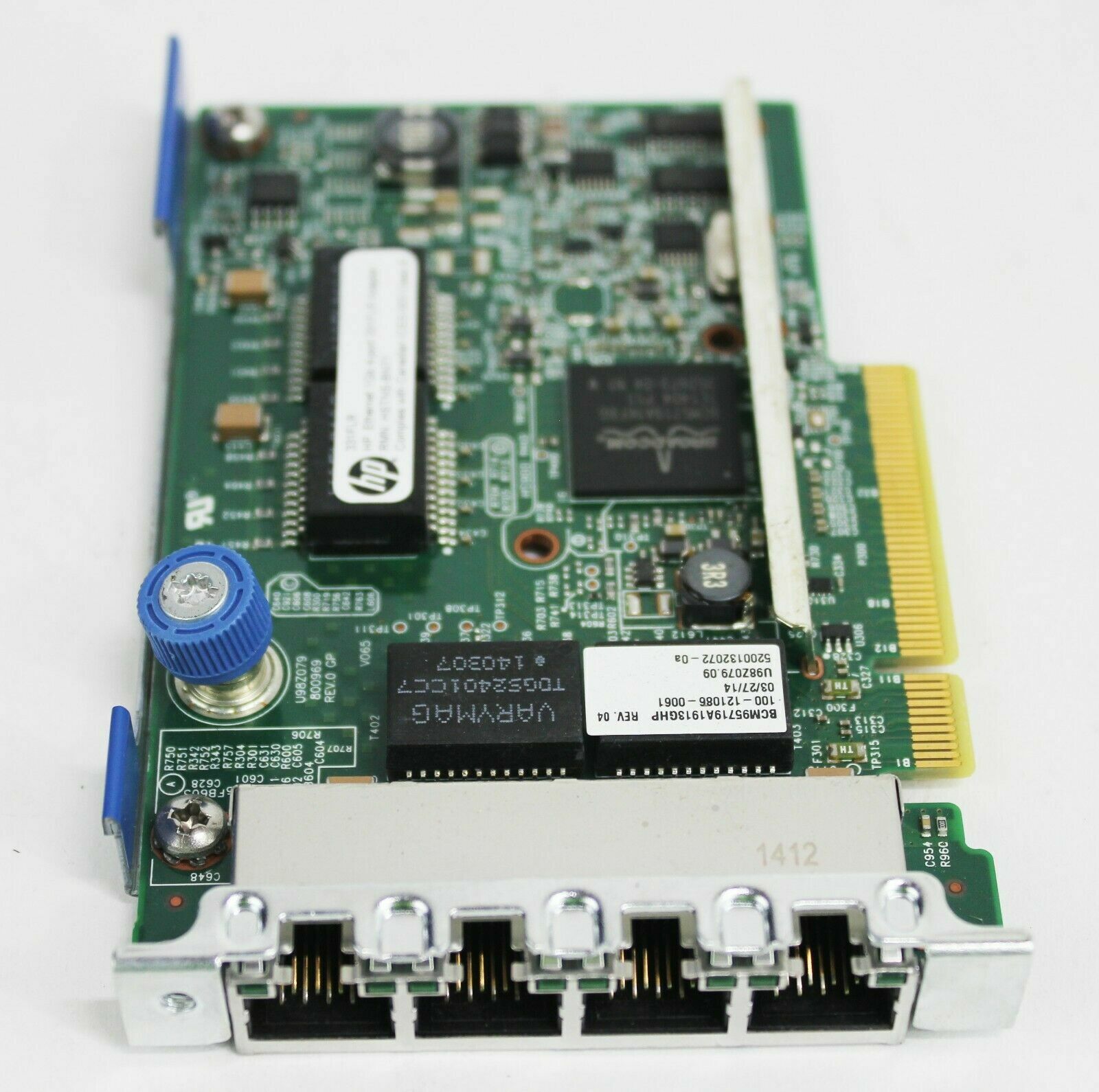 HP 1GbE 4-port 331FLR Adapter FIO Kit // 634025-001 / 629133-001 (Used) // สินค้ารับประกัน โดย บริษัท อะไหล่เซิร์ฟเวอร์ จำกัด