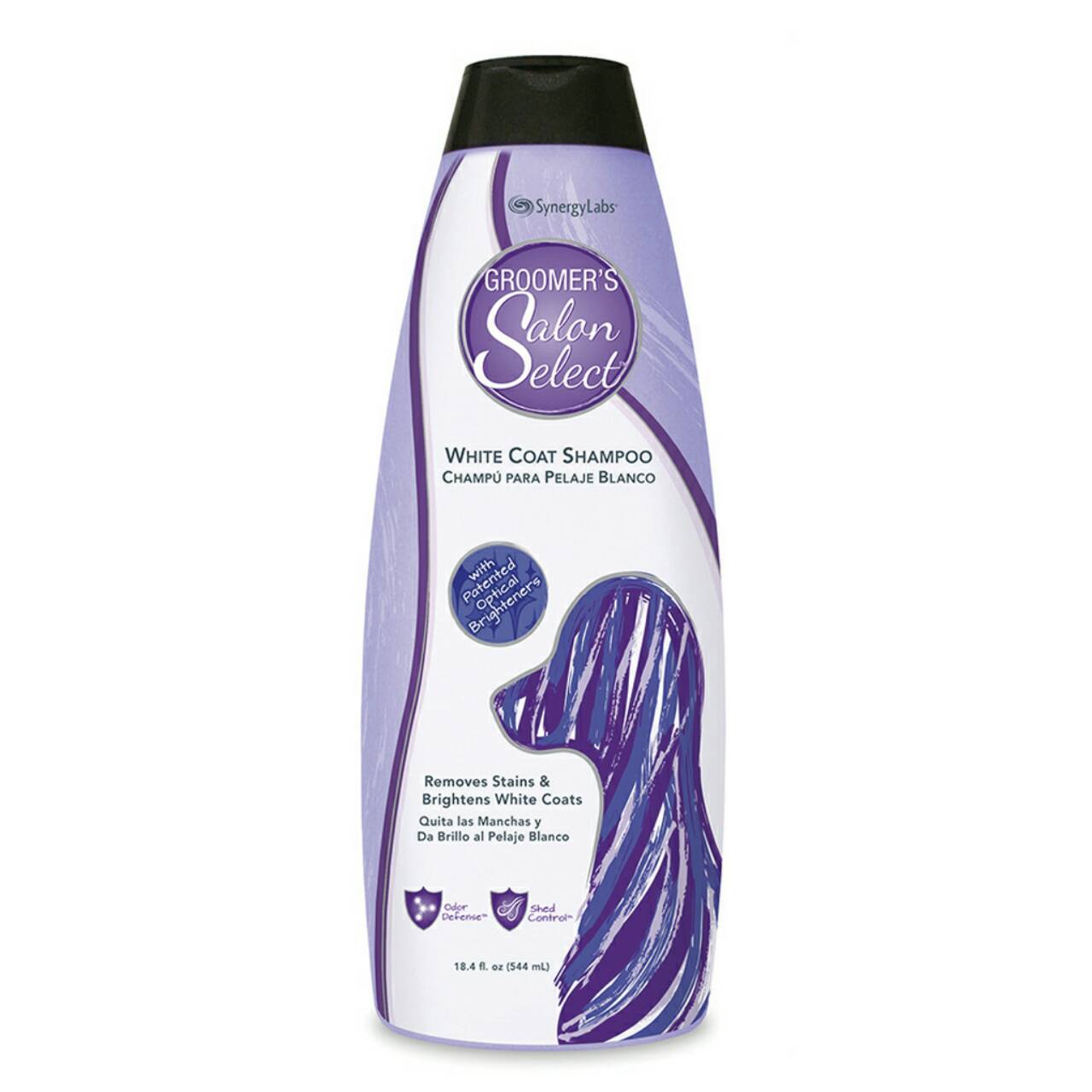 Groomer's Salon Select White Coat shampoo 544 ml แชมพู กรูมเมอร์ ซาลอน ซีเล็ค สูตรขนขาว 544 มล.