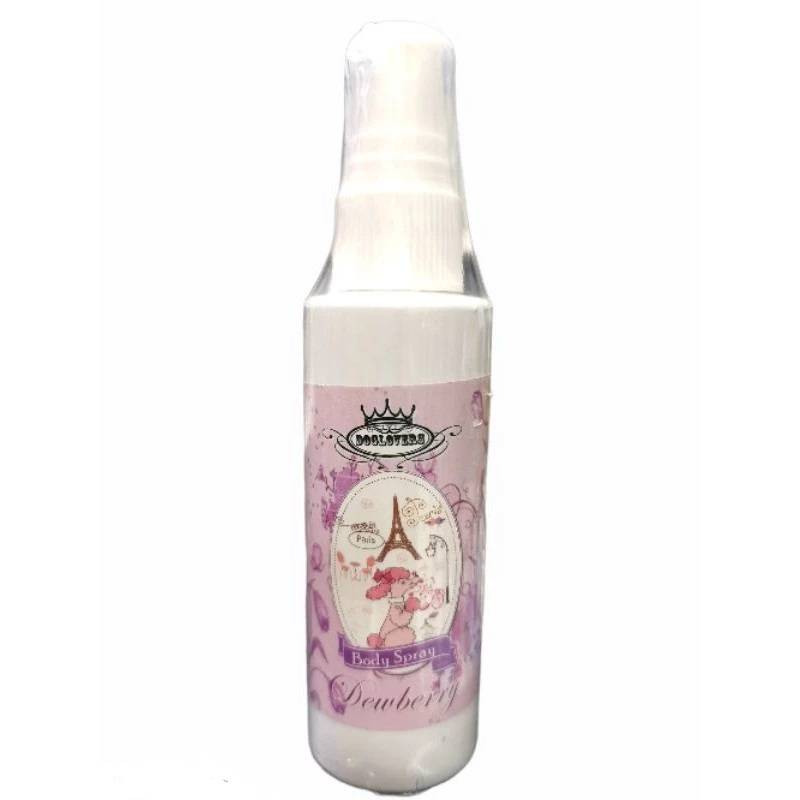 DogLovers Body Spray สเปรย์น้ำหอมสำหรับสุนัข กลิ่น Dewberryขนาด 60 ml