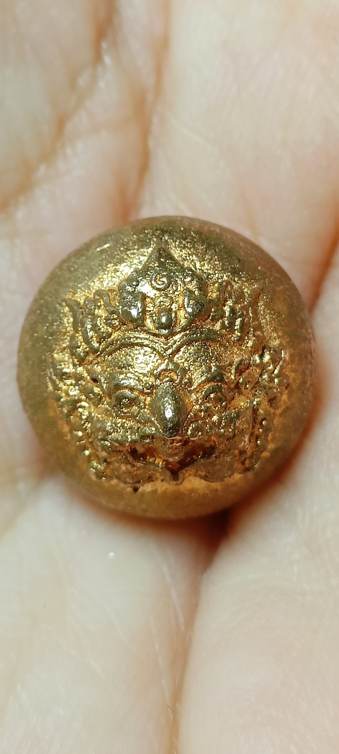 ลูกนิมิตพระราหู รุ่นโชคดี เนื้อชนวน สถาบันพยากรณ์ศาสตร์ (หมอลักษณ์) ปี 2562