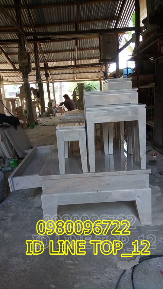 โต๊ะหมู่โมเดิร์นหินอ่อน