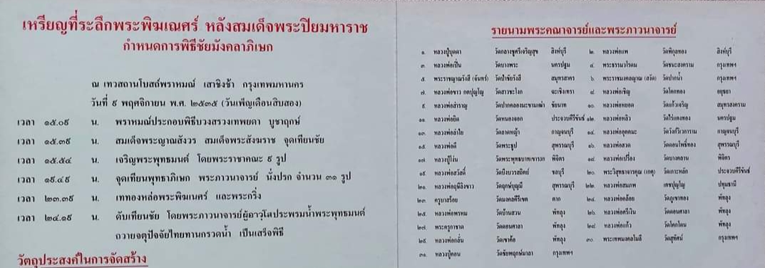 เหรียญพระพิฆเณศร์ หลังจุฬาลงกรณ์ บรมราชาธิราช (รัชกาลที่ 5) "รุ่นแรก" มูลนิธิพระพิฆเนศ โบสถ์พราหมณ์ เสาชิงช้า กทม. ปี2535 "เนื้อเงินพ่นทรายหน้ากากทองคำ"