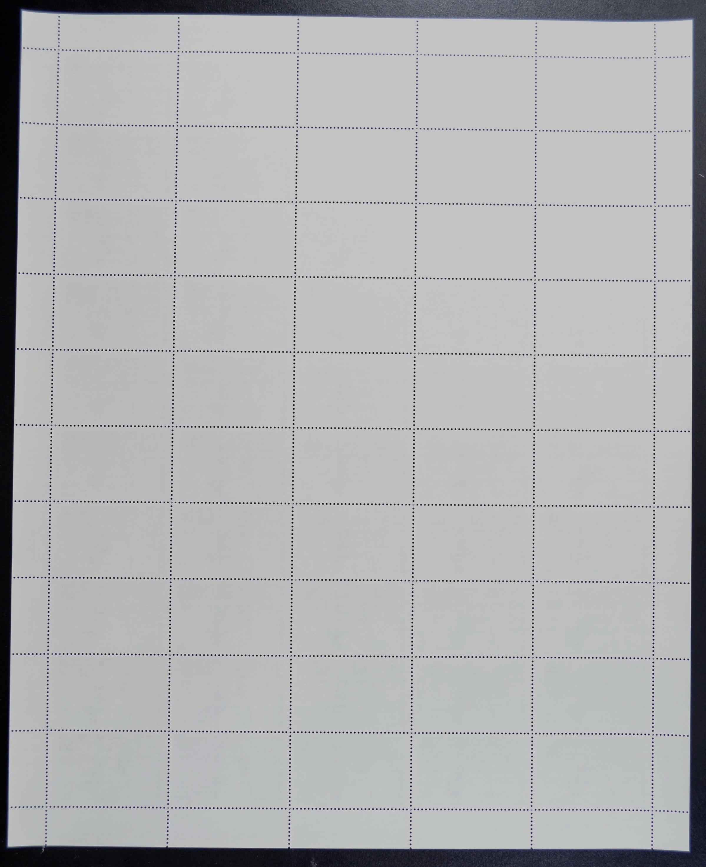 แสตมป์สัปดาห์สากลแห่งการเขียนจดหมาย 2536 (เต็มแผ่น50ดวง)