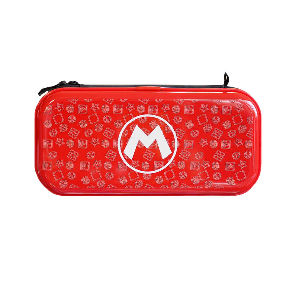 Nintendo Switch Lite Case Carry Mario M Red