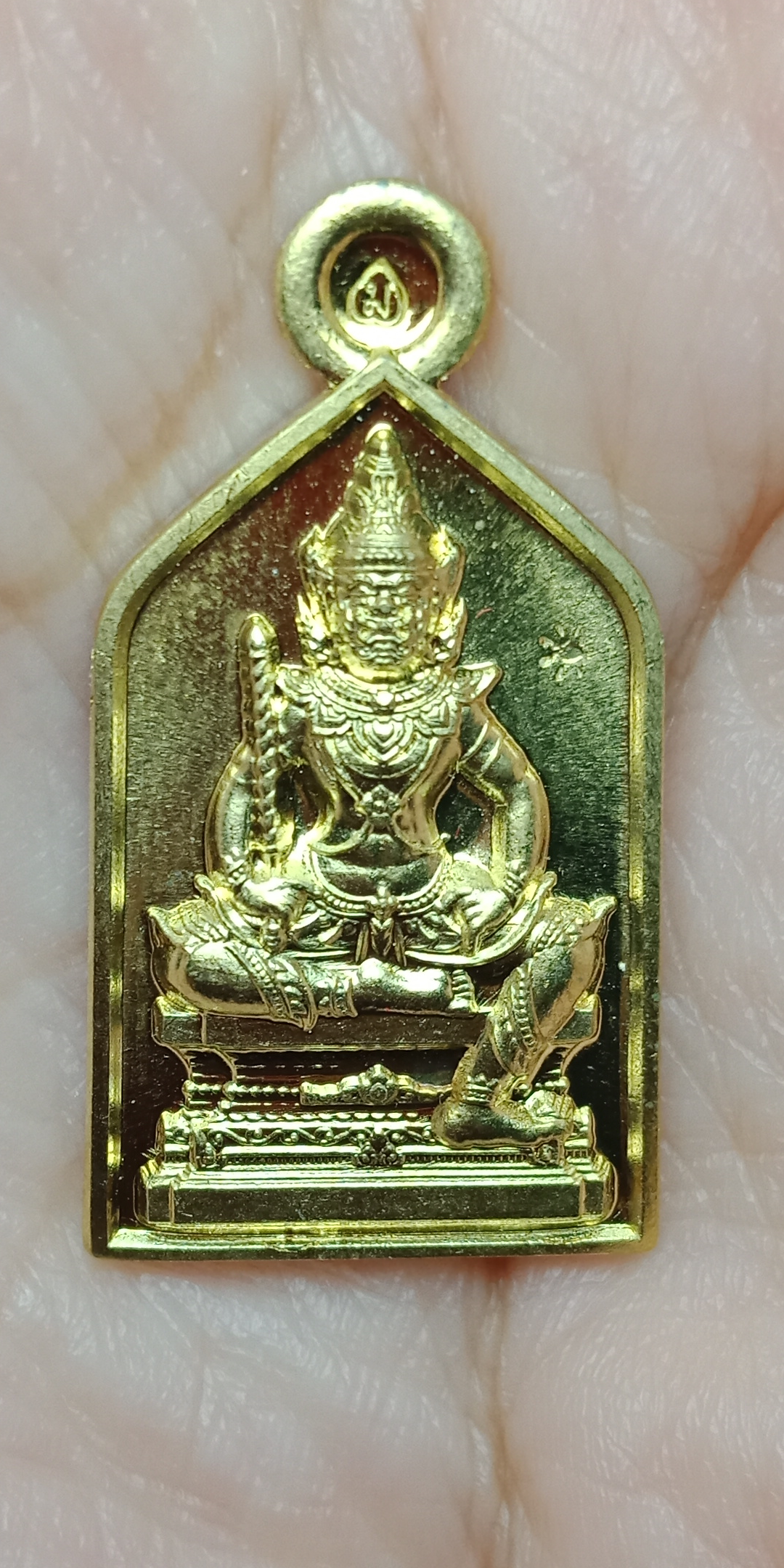 ท้าวเวสสุวรรณ หลวงพ่อแม้น วัดหน้าต่างนอก จ.อยุธยา เนื้อฝาบาตร ปี 2562