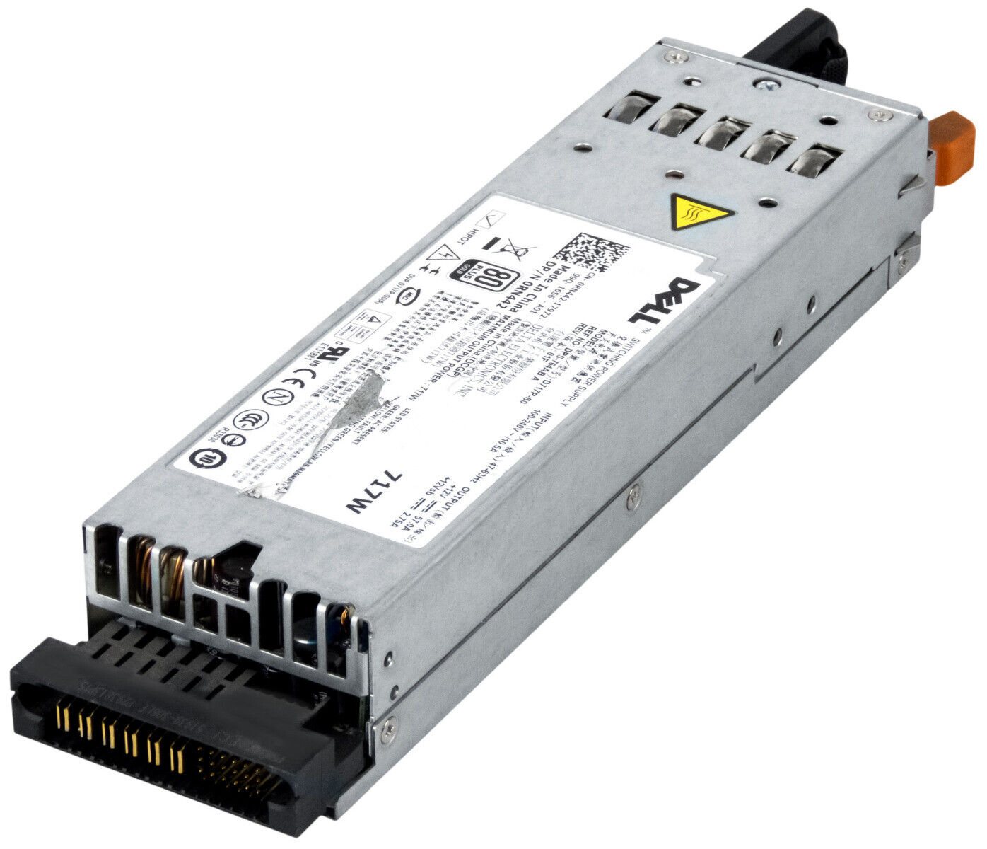 Dell Power Supply 717w 80 Plus Gold Switching For PowerEdge R610 , Model D717P-S0, 0RN442, DPS-764AB A, (Used) // สินค้ารับประกัน โดย บริษัท อะไหล่เซิร์ฟเวอร์ จำกัด