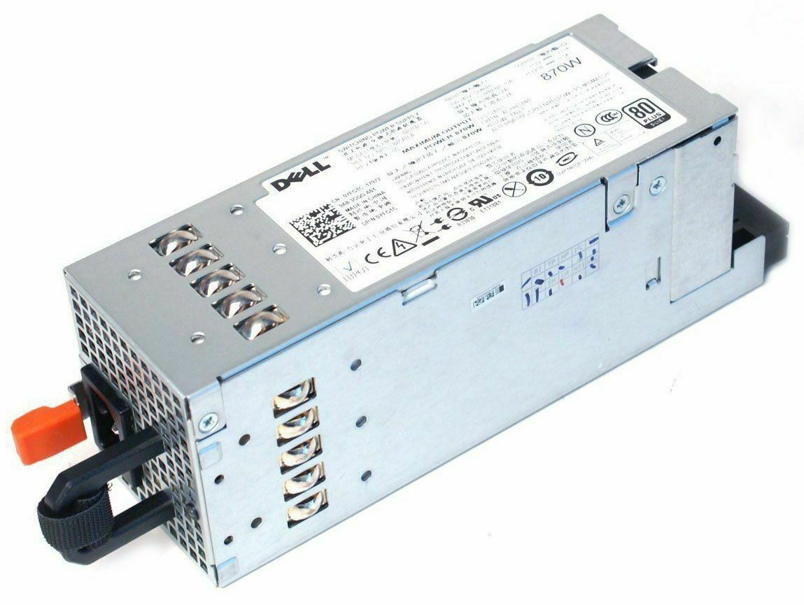 Dell Power Supply 870Watt For R710 T610 / YFG1C / 0YFG1C (Used) // สินค้ารับประกัน โดย บริษัท อะไหล่เซิร์ฟเวอร์ จำกัด