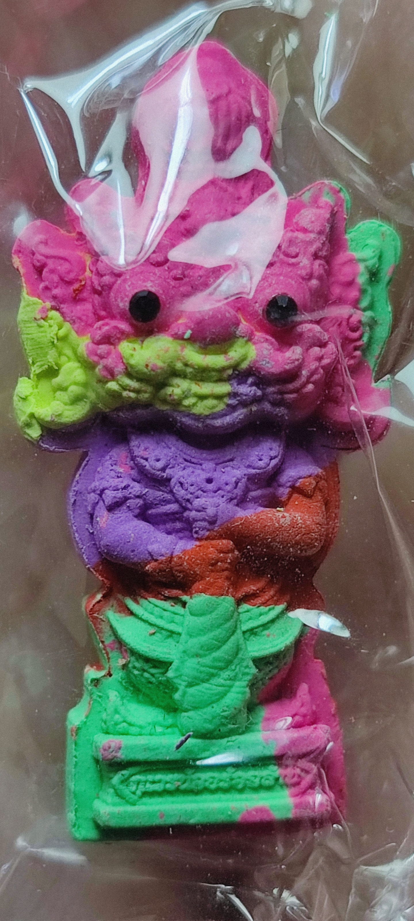 กุเวรน้อยร้อยล้าน หลวงปู่เณรแก้ว วัดเกษตรทุ่งเศรษฐี เนื้อผงเศรษฐี สีลูกกวาด