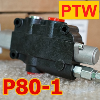 ไฮโดรลิคคอนโทรนวาวร์(6หุน) PTW P80-1(1แกน) (80L.) (3,000-4,600PSI)