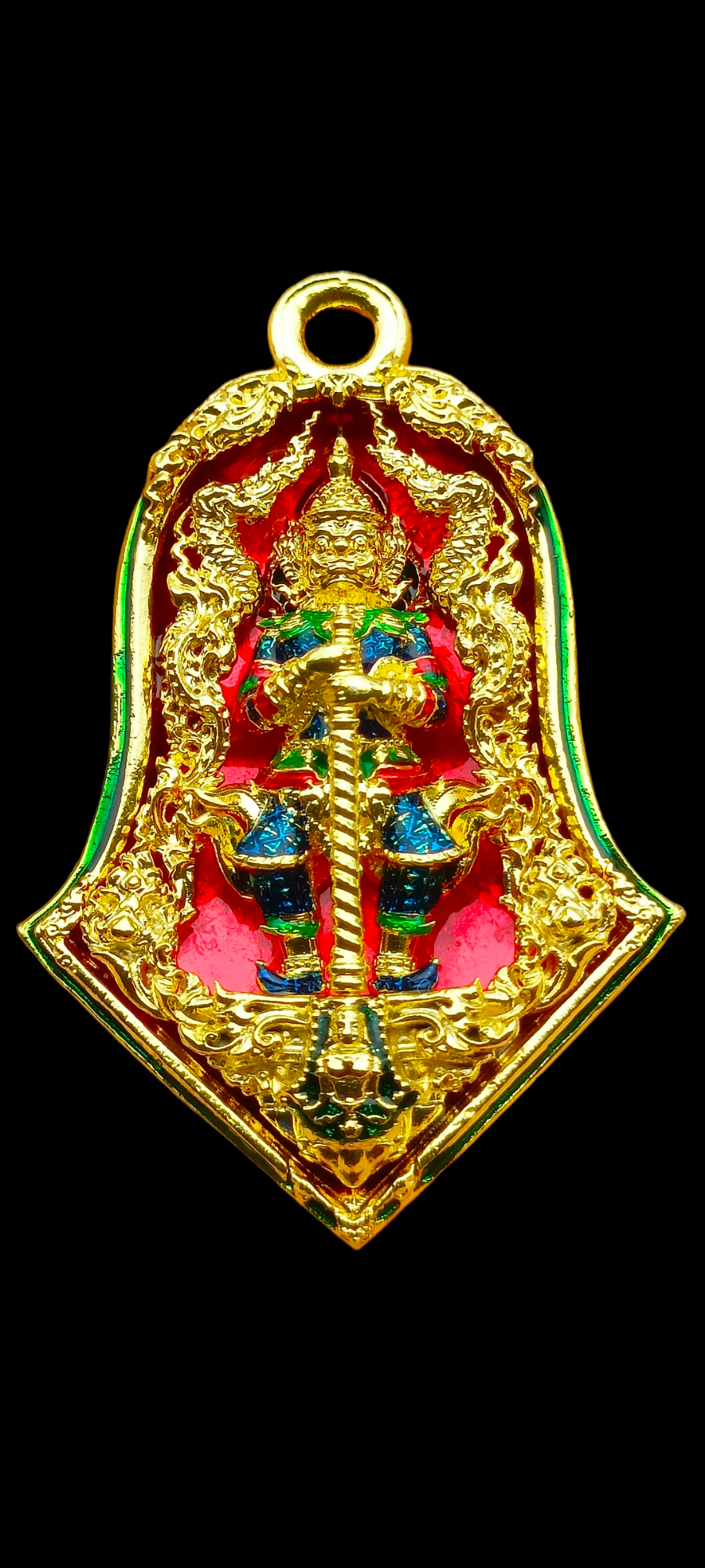 เหรียญหล่อพุทธศิลป์ ท้าวเวสสุวรรณโณ จตุมหาราชิกา พุทธศิลป์ทรงจำปี65 วัดจุฬามณี พิมพ์ใหญ่ รายการ1.8 เนื้อมหาชนวน อาบทองคำ ลงยาสี(รับพระซิลเดิม ลุ้นเลข)