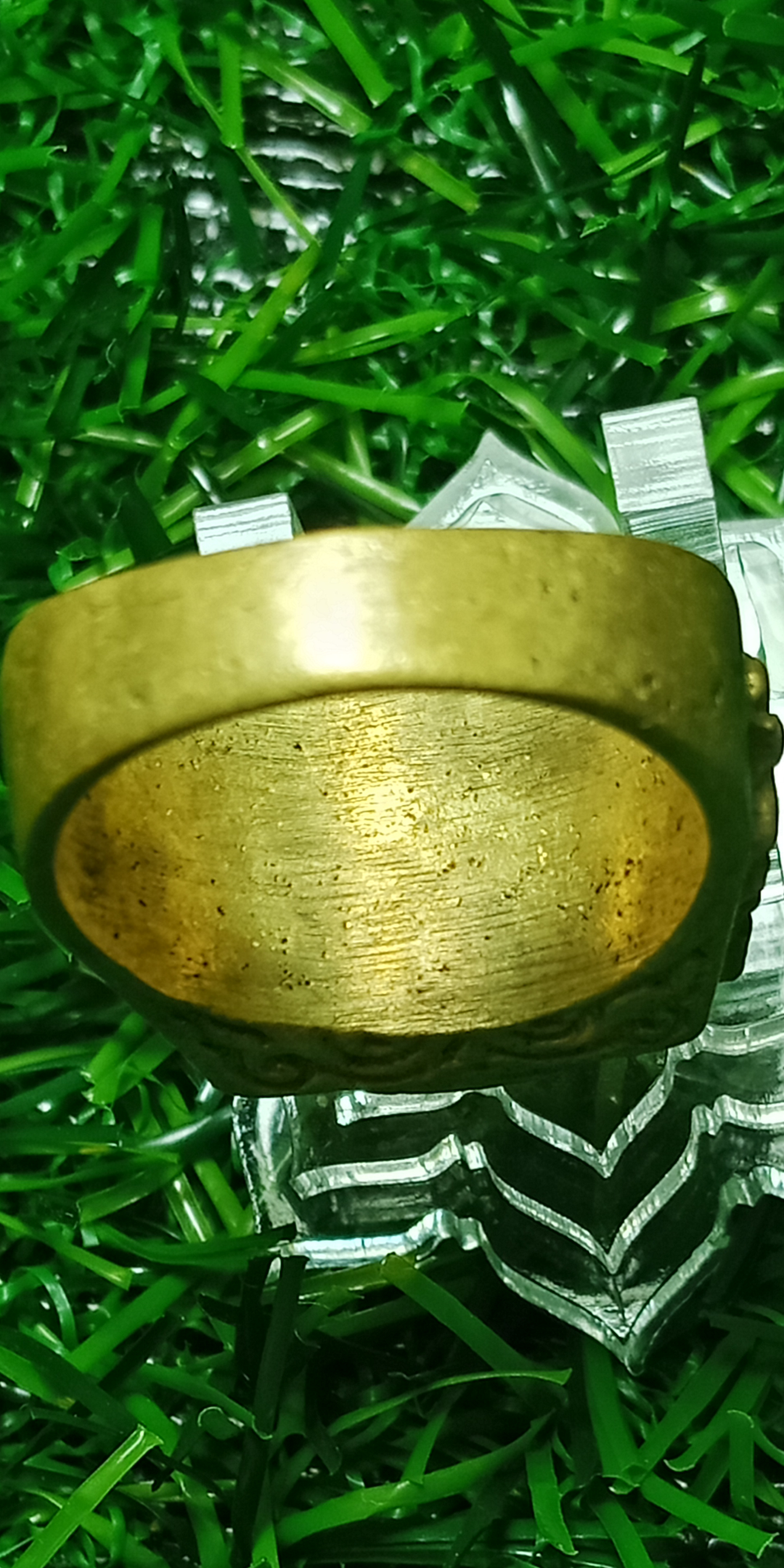 แหวนหล่อ พ พาน หลวงปู่เย็น วัดสระเปรียญ จ.ชัยนาท