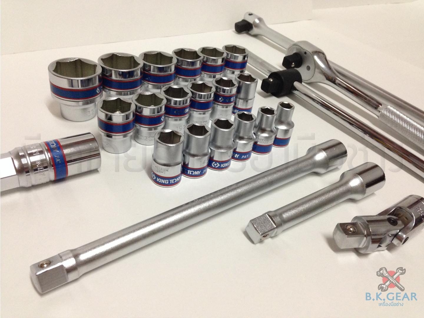 บล็อกชุด KING TONY รู1/2" 25 ตัวชุด NO.4326MR ส่งฟรี