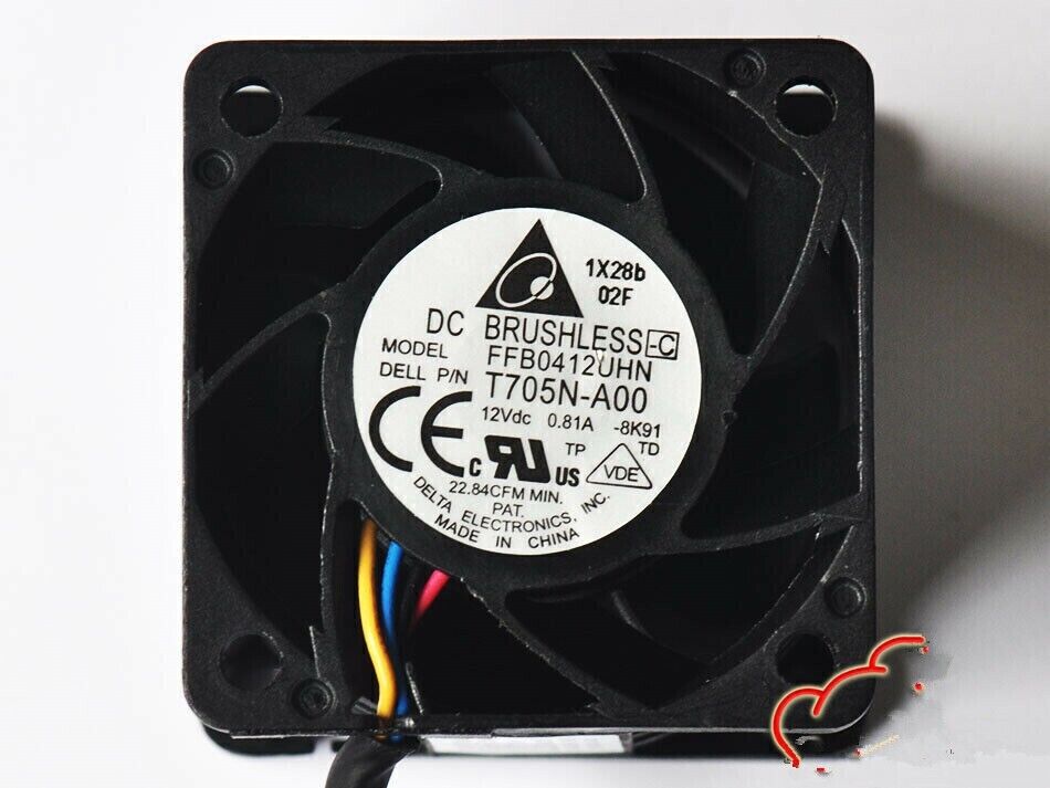 Dell R210 PowerEdge Server Fan Delta Sunon 40x40x28mm 0T705N T705N 0N229R N229R (Used) // สินค้ารับประกัน โดย บริษัท อะไหล่เซิร์ฟเวอร์ จำกัด