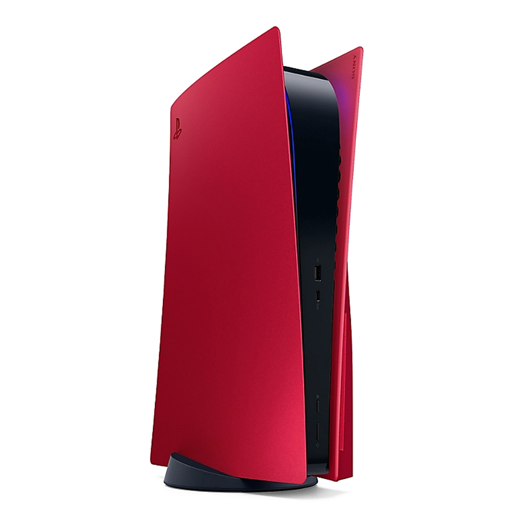 PS5 : Console Cover - Volcanic Red