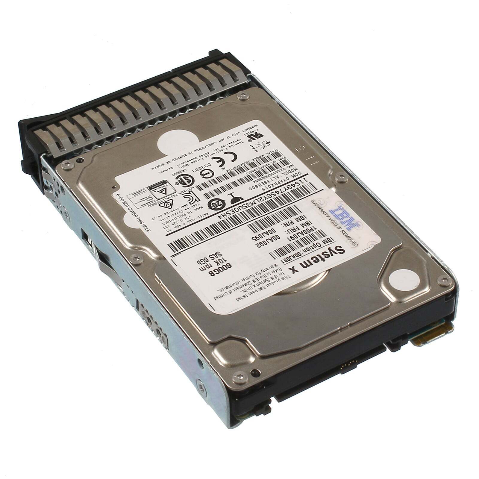 IBM 600GB 10K 6G SAS 2.5'' SFF Hard Drive // 00AJ092 / 00AJ091 / 00AJ095 (Used) // สินค้ารับประกัน โดย บริษัท อะไหล่เซิร์ฟเวอร์ จำกัด