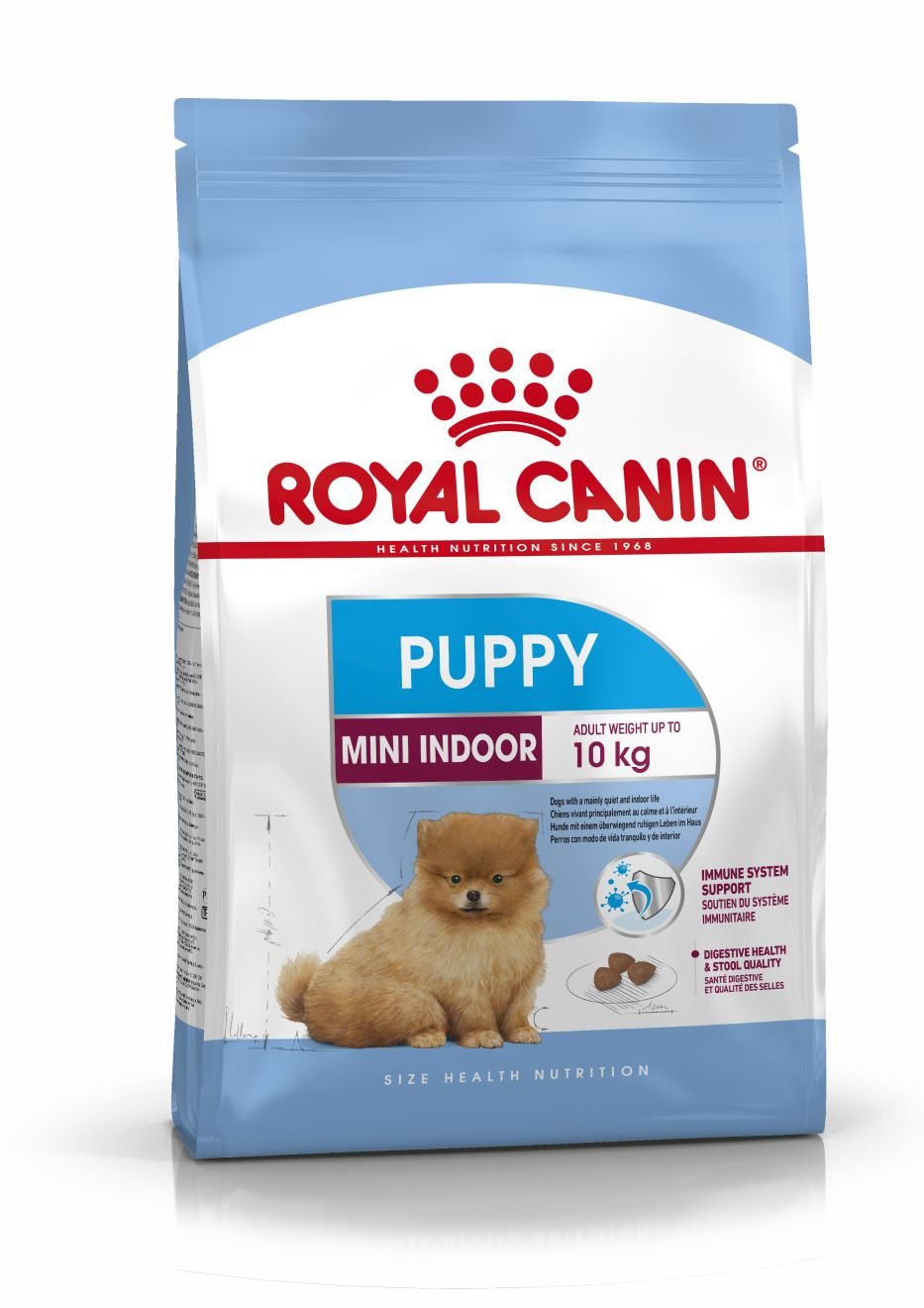 Royal canin Indoor life junior สำหรับลูกสุนัขเลี้ยงในบ้านพันธุ์เล็ก อายุต่ำกว่า 10 เดือน ขนาด 1.5 กก.