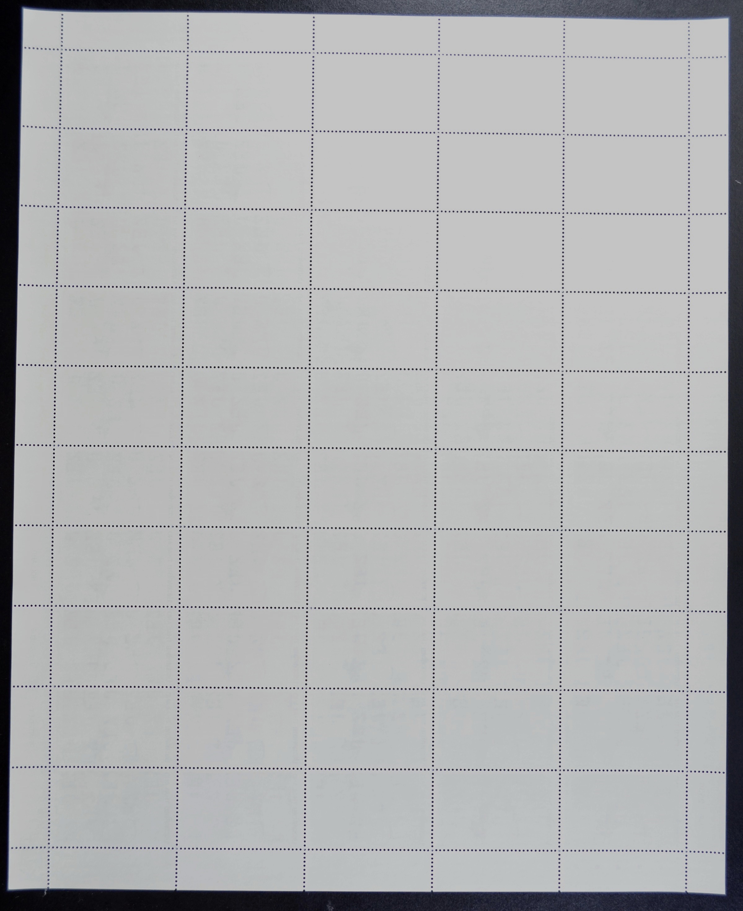 แสตมป์สัปดาห์สากลแห่งการเขียนจดหมาย 2536 (เต็มแผ่น50ดวง)