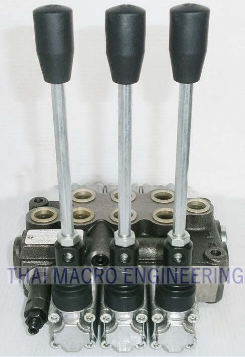 ไฮโดรลิคคอนโทรลวาล์ว(3แกน)hydraulic control valve MAXMA MB3/3U2 1A1L10(45L/min)(4,600Psi/315Bar)