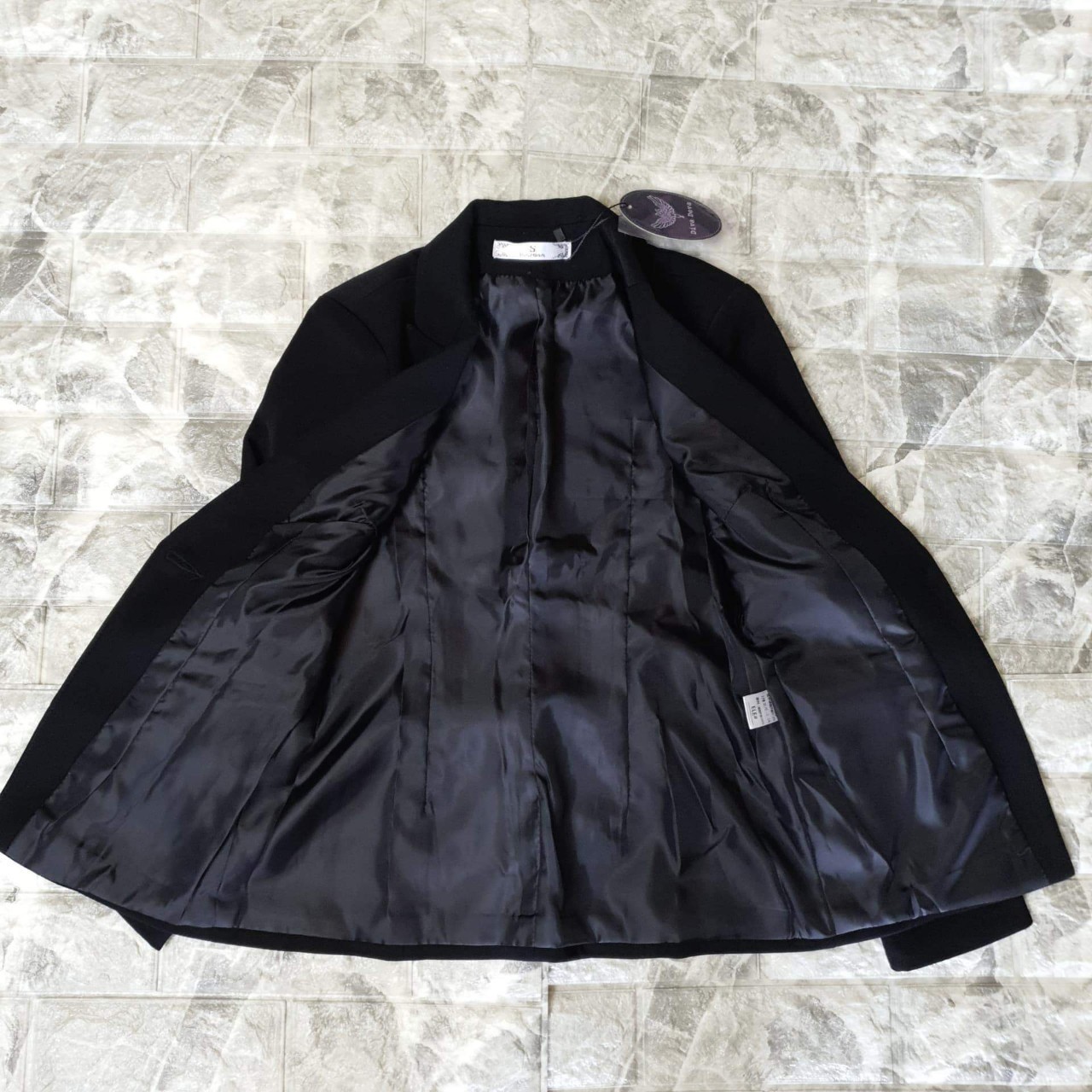 ชุดสูทสีดำ IM Basic Set (เสื้อสูท+กางเกง) #3639