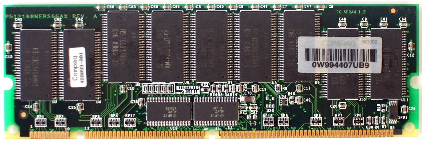 Memory Compaq Genuine 256MB 100MHz SDRAM / 480093-001 // (USED) สินค้ารับประกัน โดย บริษัท อะไหล่เซิร์ฟเวอร์ จำกัด