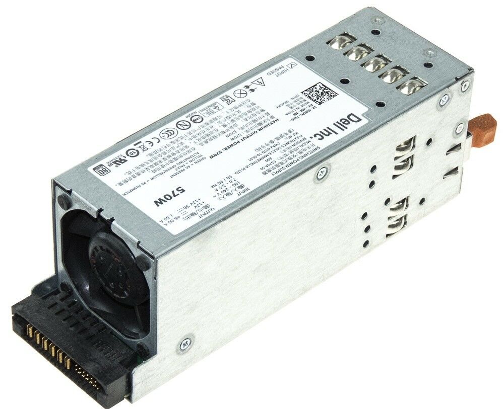 Dell Power Supply 570W for PowerEdge R710 T610 / 0RXCPH // (USED) สินค้ารับประกัน โดย บริษัท อะไหล่เซิร์ฟเวอร์ จำกัด