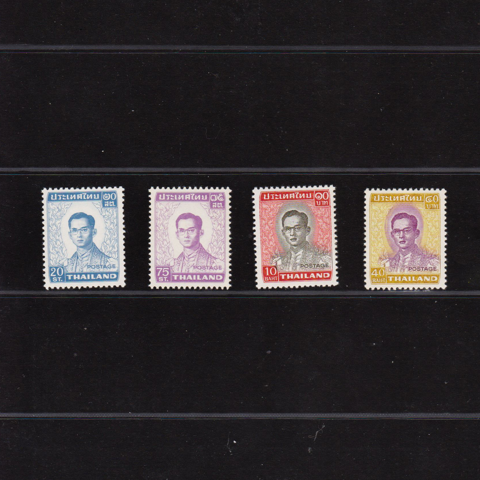 แสตมป์พระรูป รัชกาลที่ 9 ชุดที่ 5 (ฟินแลนด์) MNH สภาพสวย