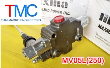 ไฮโดรลิคคอนโทรนวาล์ว(1แกน)maxma-MV05L-R(250) (35L/min)(4,600Psi/315Bar)