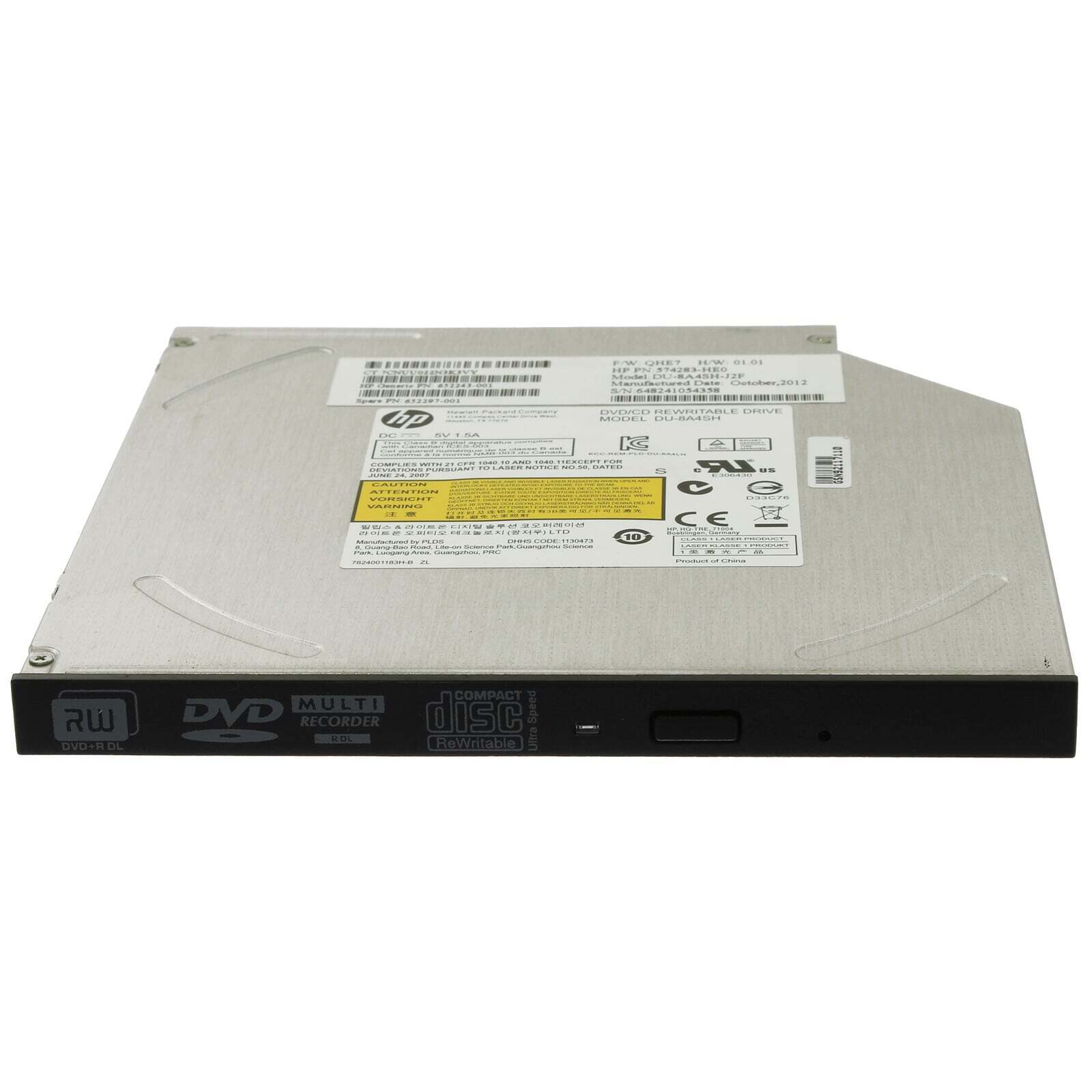 HP DVD-RW Server Drive SATA 9.5mm // 700577-HE0 / 652297-001 (Used) // สินค้ารับประกัน โดย บริษัท อะไหล่เซิร์ฟเวอร์ จำกัด