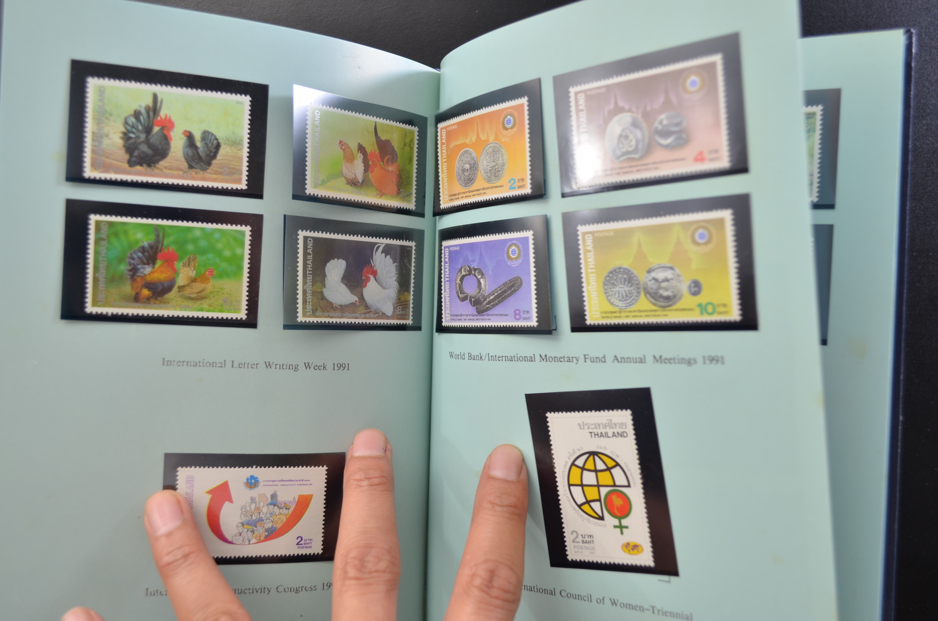 THAI POSTAGE STAMPS 1991(สมุดแสตมป์ ปี2534 ฉบับย่อ)