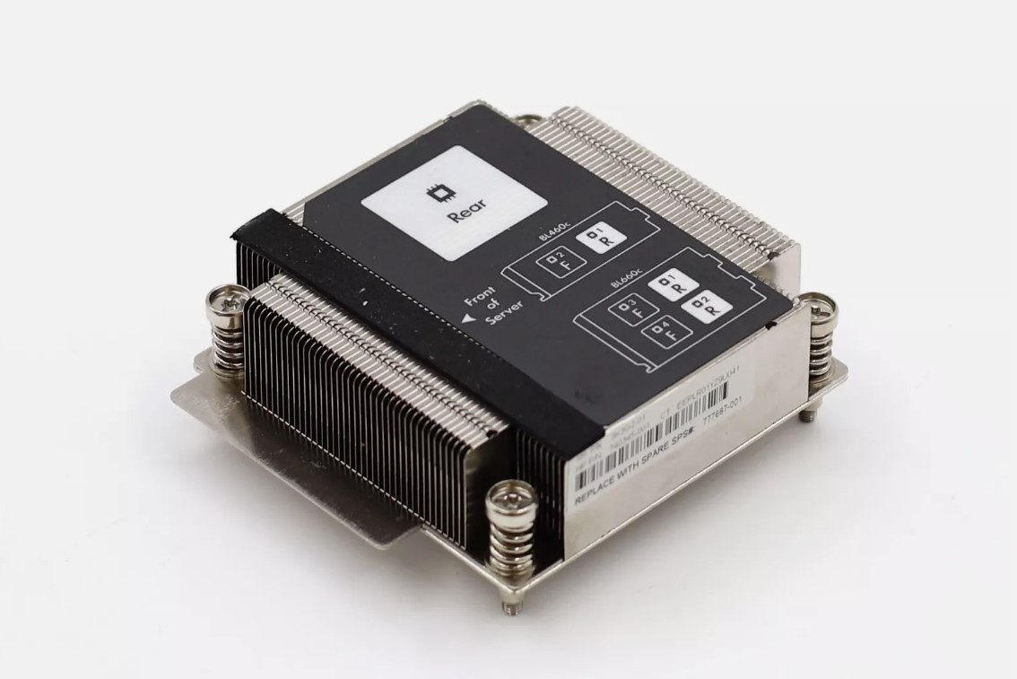 HP ProLiant Lame BL460C BL660C Gen9 G9 CPU Radiateur // 740345-001 / 777687-001 (Used) // สินค้ารับประกัน โดย บริษัท อะไหล่เซิร์ฟเวอร์ จำกัด