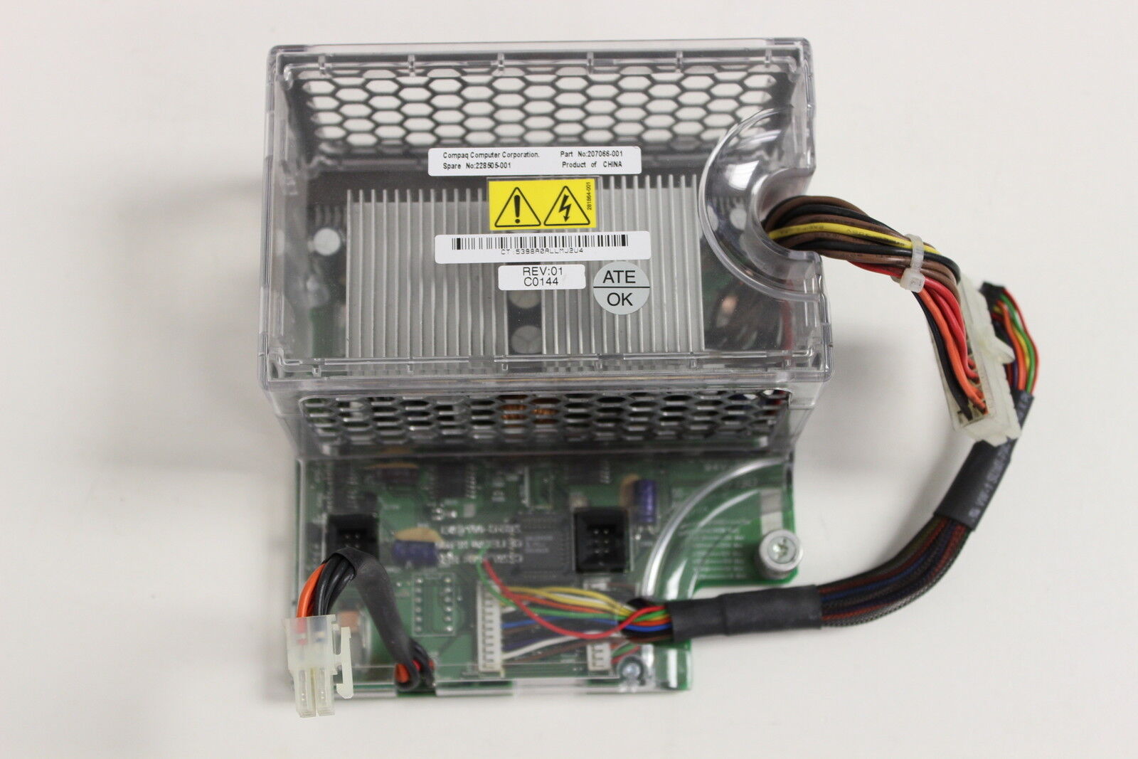 HP Compaq Proliant DL380 G2 Power Supply Backplane Module / 207066-001 / 228505-001 (Used) // สินค้ารับประกัน โดย บริษัท อะไหล่เซิร์ฟเวอร์ จำกัด