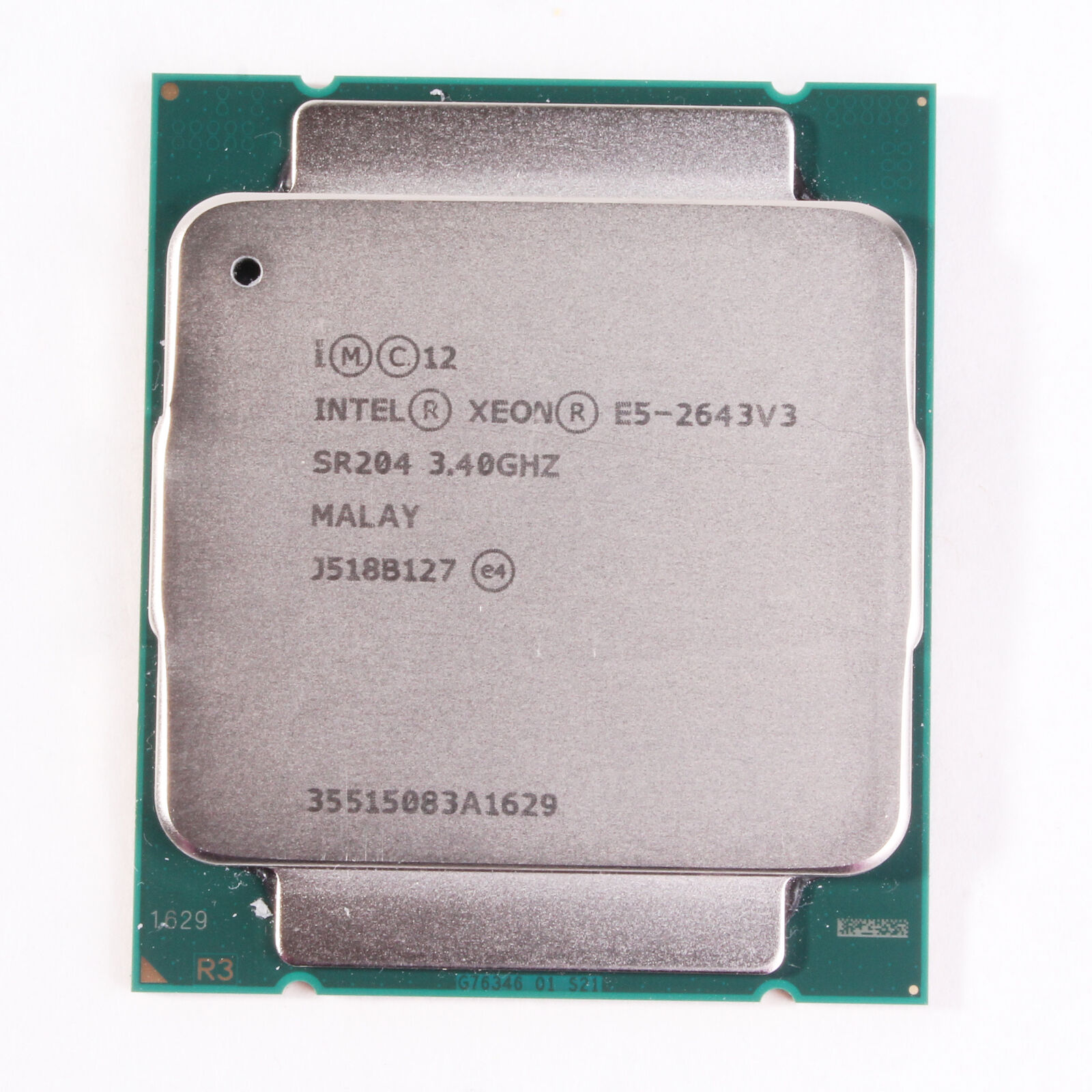 Intel Xeon CPU E5-2643 V3 3.4GHz 20MB Cache 6 Core LGA2011-3 Processor // SR204 / E5-2643 V3 3.40GHz (Used) // สินค้ารับประกัน โดย บริษัท อะไหล่เซิร์ฟเวอร์ จำกัด
