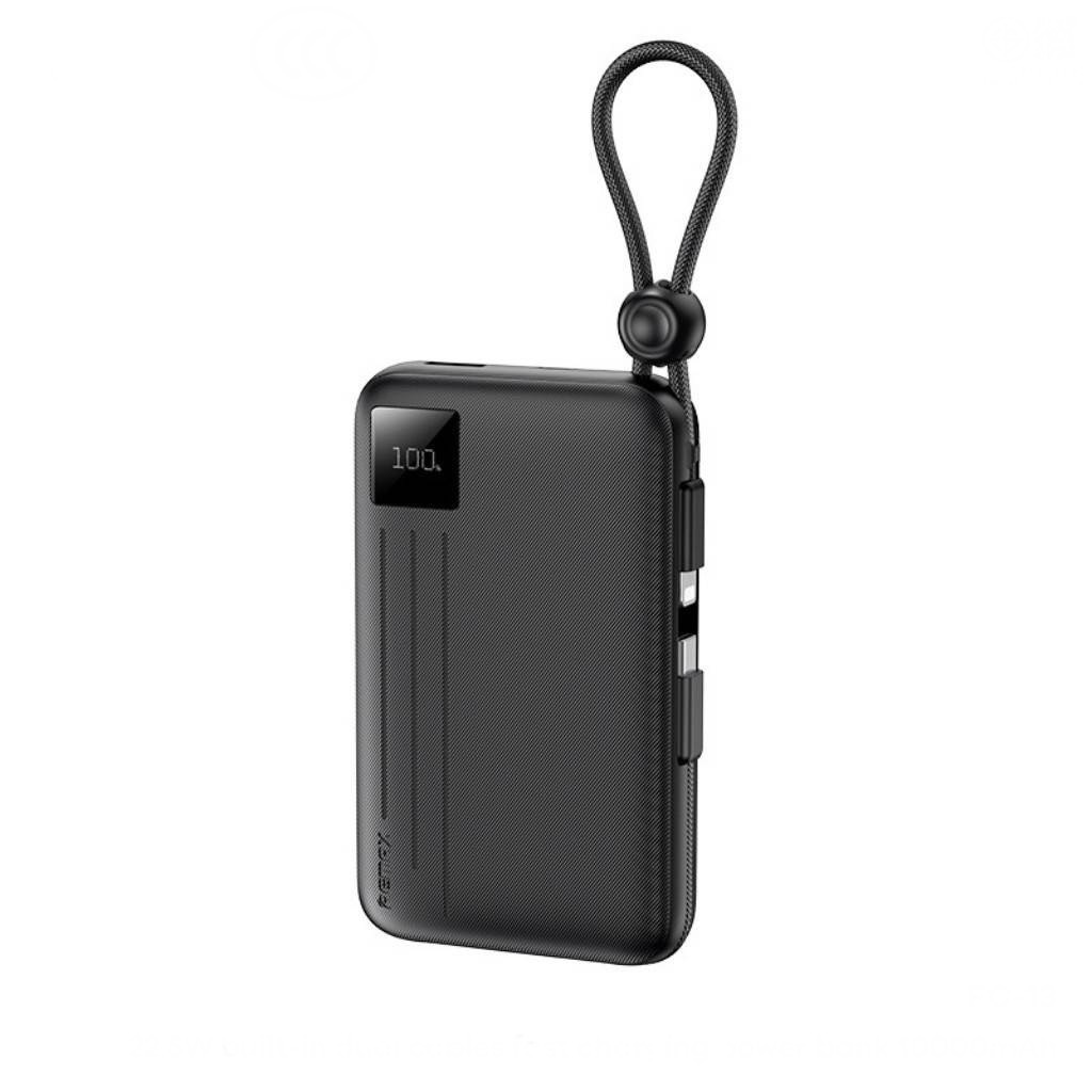 FC-13 22.5W BUILT-IN DUAL CABLES FAST CHARGING POWERBANK 10000mAh