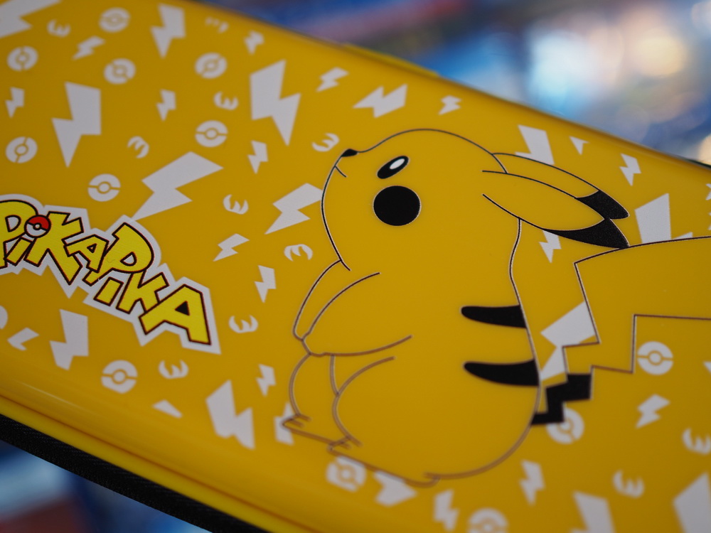 Nintendo Switch Lite Case Carry Pikachu Yellow