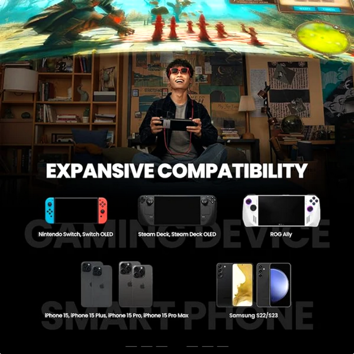 XREAL HUB – เชื่อมต่อแว่น AR เข้ามือถือ/แท็บเล็ต/คอม เล่นเกม ดูหนัง จอใหญ่สะใจ!