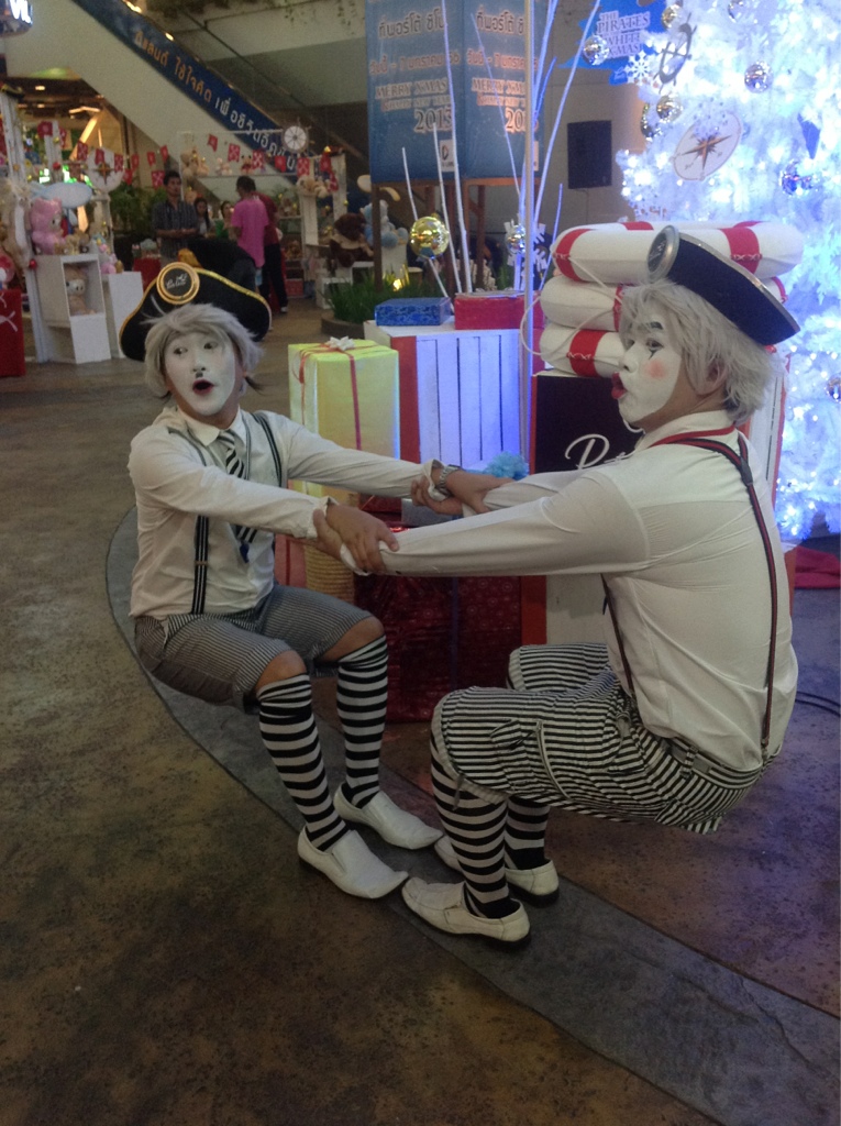ละครใบ้,หุ่นนิ่ง Mime & Robot