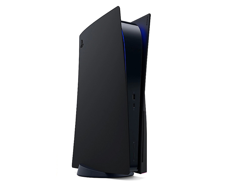 PS5 : Console Cover Midnight Black