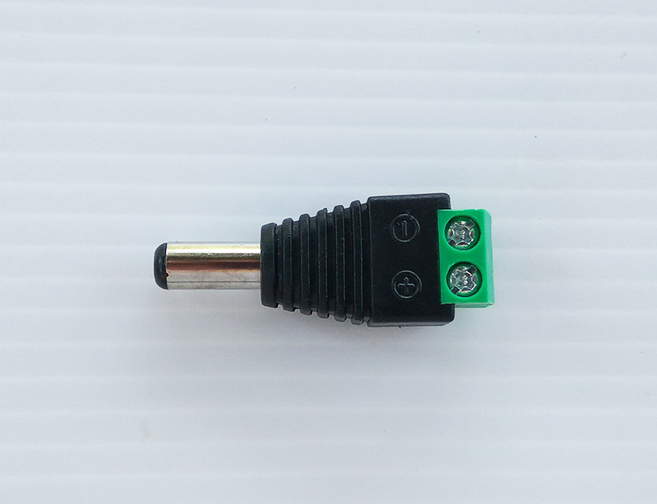 แจ็คตัวผู้ DC 2.1x5.5 mm.