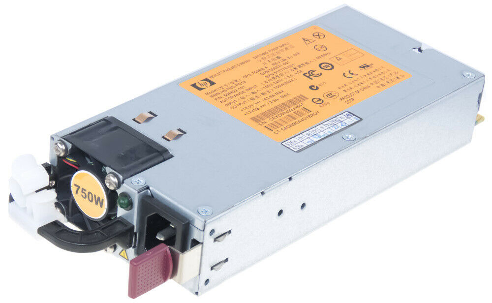 HP Power Supply 750w For DL380 ML370 G6 G7 G8 / 511778-001, 506821-001, 506822-201 (Used) // สินค้ารับประกัน โดย บริษัท อะไหล่เซิร์ฟเวอร์ จำกัด