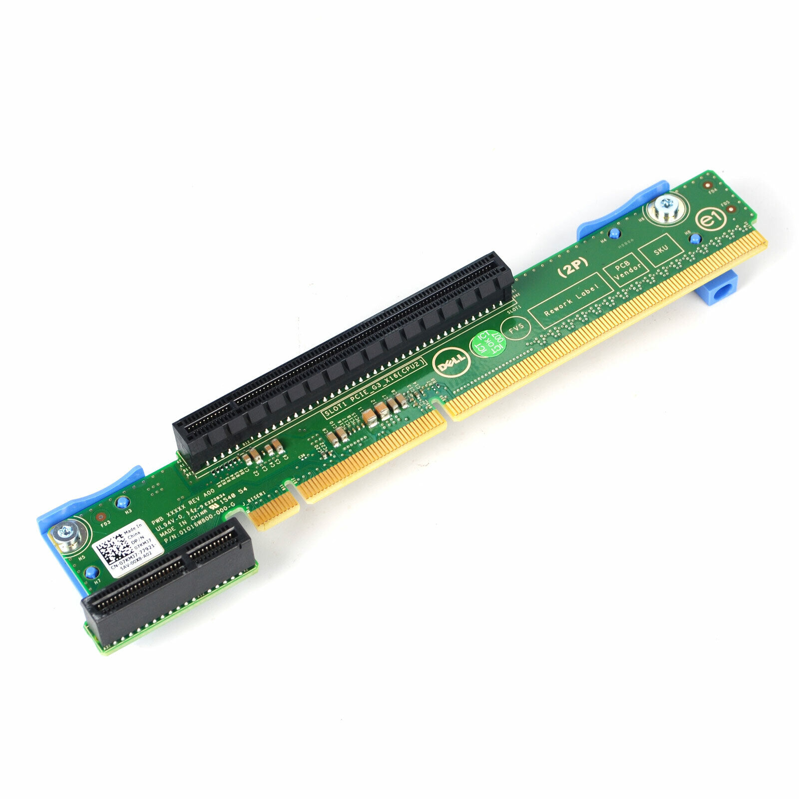 Dell R420 R320 PCIe G3 X16 Dual CPU Express Riser Card Board // 7KMJ7 / 07KMJ7 (Used) // สินค้ารับประกัน โดย บริษัท อะไหล่เซิร์ฟเวอร์ จำกัด