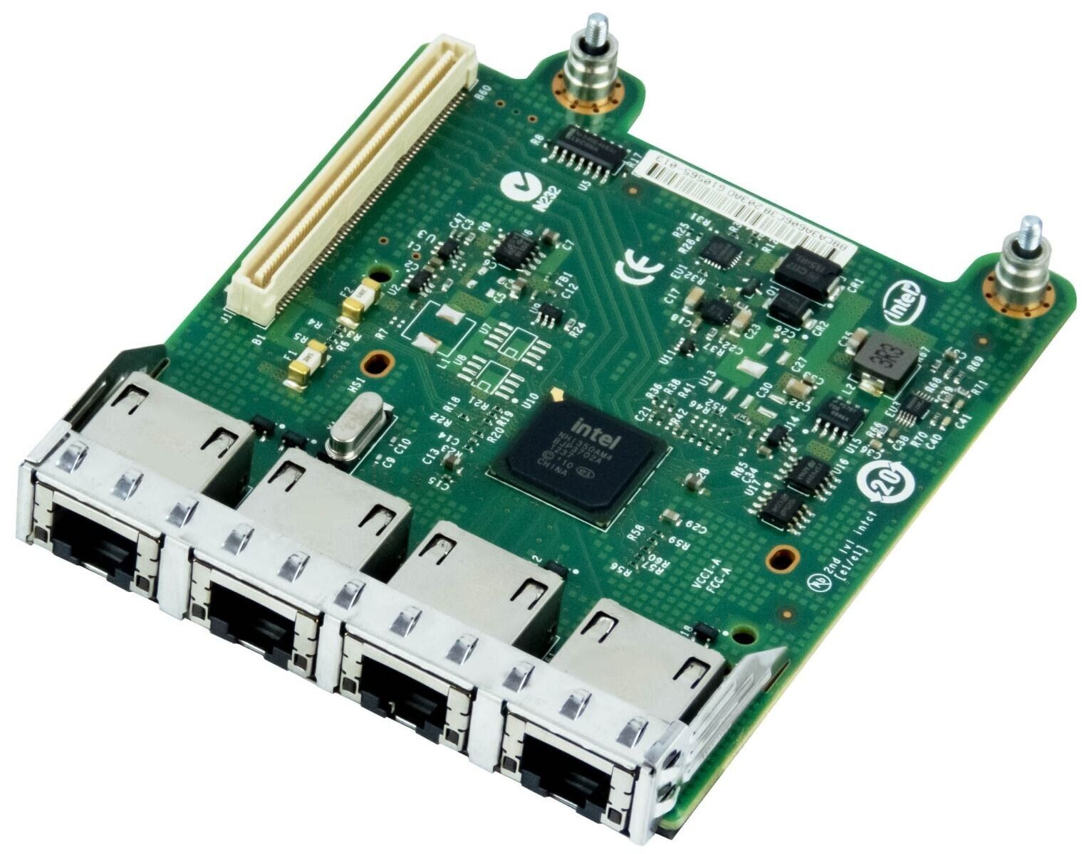 Dell i350-T4 - Network Adapter - Quad Port - R620 R720 R730 // 0R1XFC / R1XFC (Used) // สินค้ารับประกัน โดย บริษัท อะไหล่เซิร์ฟเวอร์ จำกัด