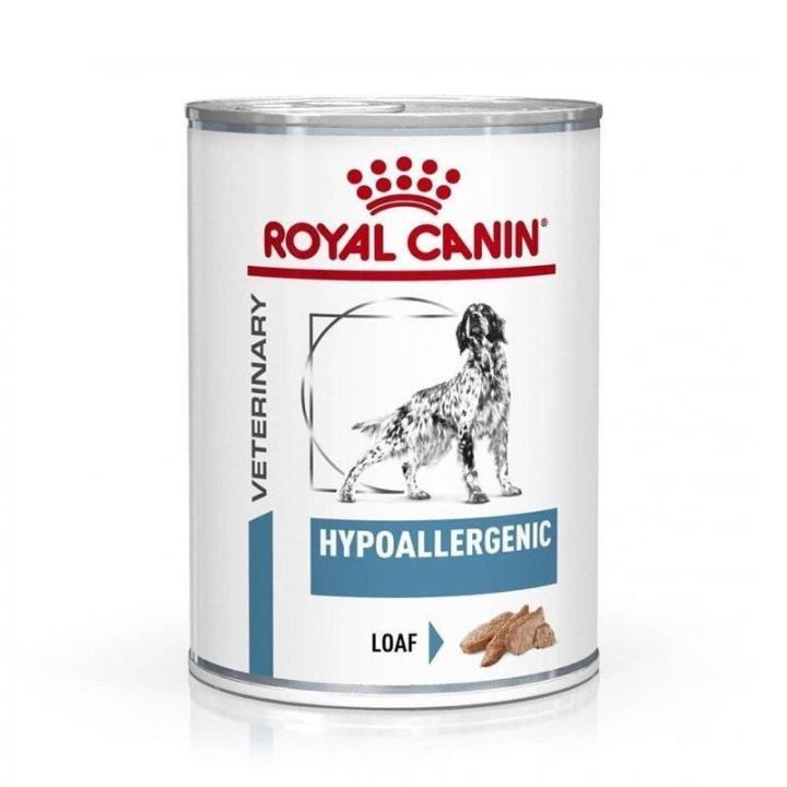 Royal canin Vet Hypoallergenic อาหารชนิดเปียกสำหรับสุนัขโรคภูมิแพ้อาหาร 400 กรัม