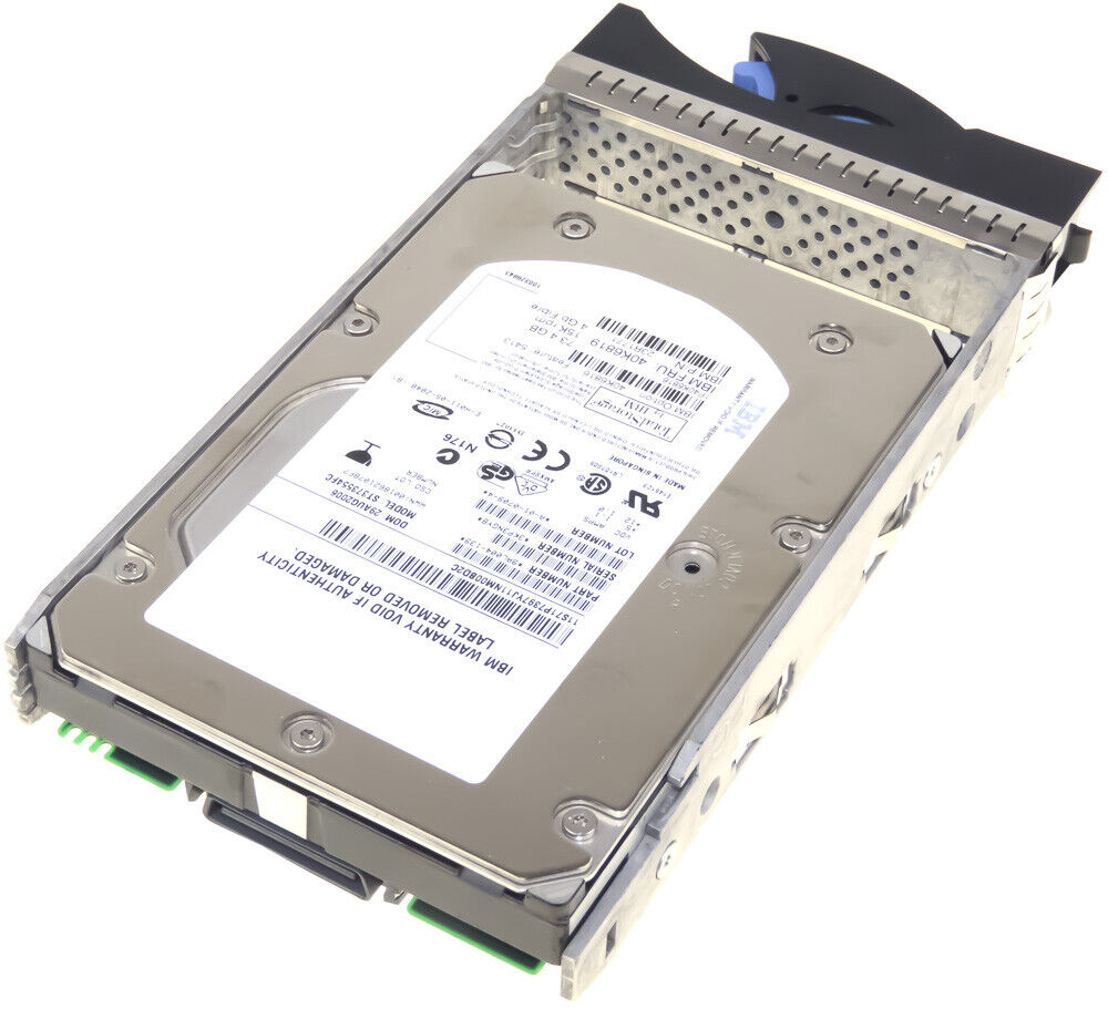 IBM HDD 73GB Canale Fibra 15000RPM 3.5'' ST373554FC HDD // 40K6819 / 23R1771 / 40K6816 (Used) // สินค้ารับประกัน โดย บริษัท อะไหล่เซิร์ฟเวอร์ จำกัด