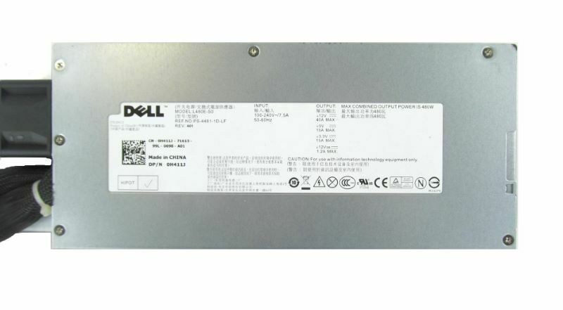 Dell Poweredge R410 non-redundant Power Supply 480W / 0H411J // (USED) สินค้ารับประกัน โดย บริษัท อะไหล่เซิร์ฟเวอร์ จำกัด