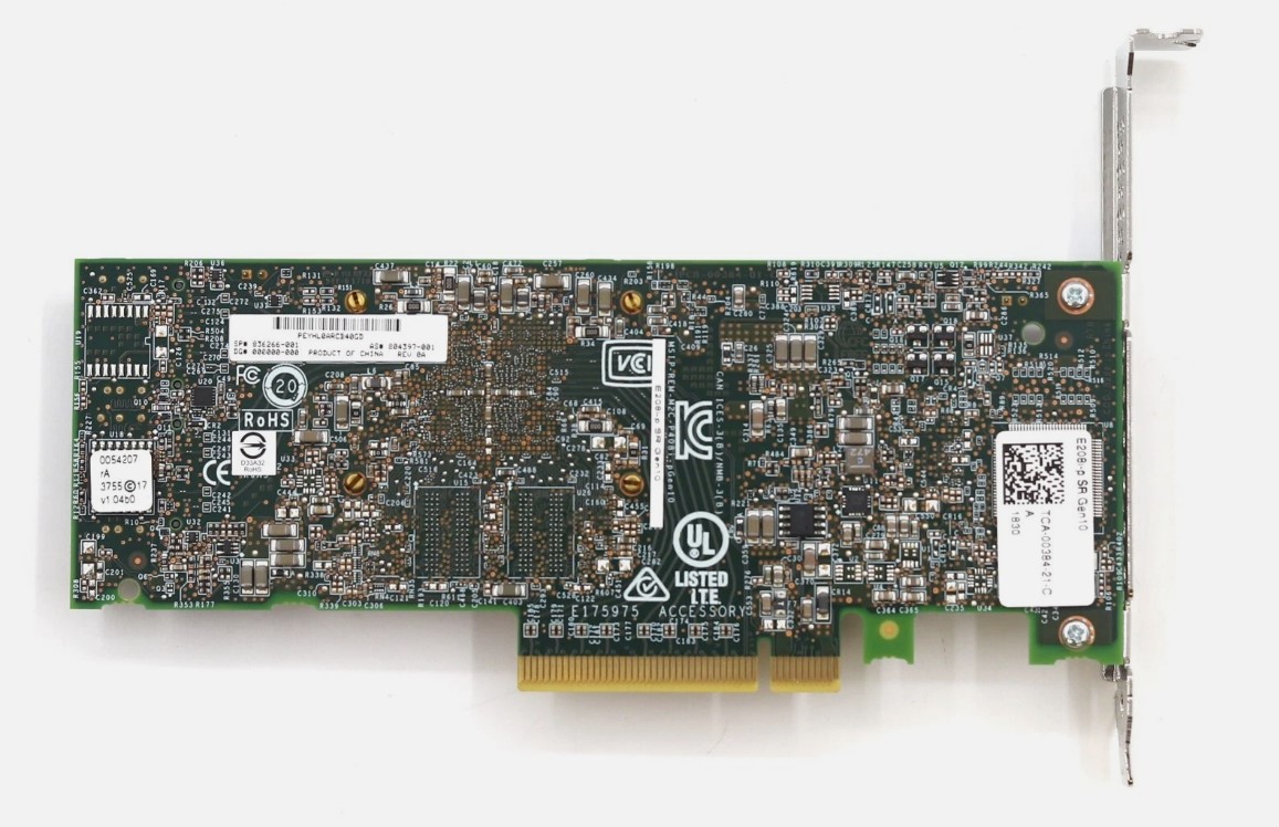 HPE Smart Array E208I-P SR G10 12Gb/s PCIe SAS Raid Controller // 836266-001 / 804397-001 (Used) // สินค้ารับประกัน โดย บริษัท อะไหล่เซิร์ฟเวอร์ จำกัด