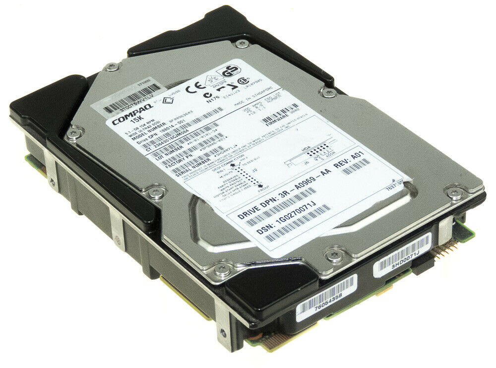 HP 9.1GB 15K U3 3.5" SCSI Harddisk // 188014-001 / BF00963643 / 3R-A0969-AA (Used) // สินค้ารับประกัน โดย บริษัท อะไหล่เซิร์ฟเวอร์ จำกัด