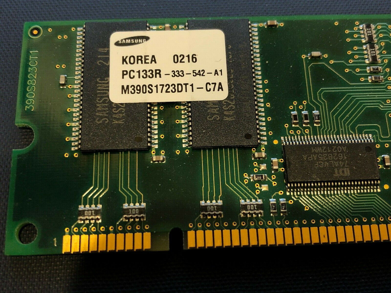 IBM 128MB PC-133 DDR Memory Module / 33L3321 / 33L3320 / M390S1723DT1-C7A // (USED) สินค้ารับประกัน โดย บริษัท อะไหล่เซิร์ฟเวอร์ จำกัด