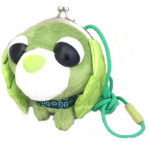 กระเป๋าสตางค์ตุ๊กตาหมาใบชาเรียวคุ แบบเต็มตัว (Ochaken: Ryoku)