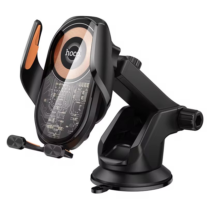 HW34 BLUE WHALE 3-AXIS LINKAGE WIRELESS FAST CHARGING CAR HOLDER (CENTER CONSOLE)